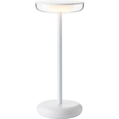 Afbeelding van Brilliant Platon oplaadbare Tafellamp Buiten LED 2W 3000K 3 Stepdim IP44 Wit