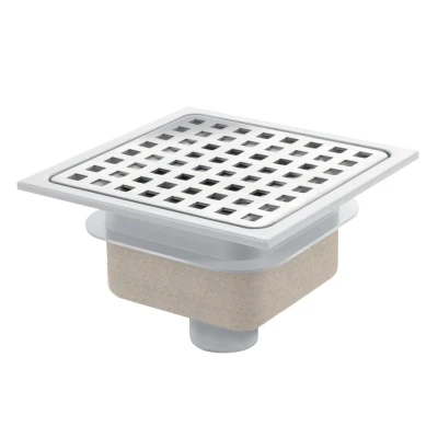 Afbeelding van Van den Berg doucheput 150 x 62 mm abs/rvs onder Ø 40