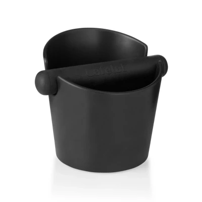 Afbeelding van Cafelat Tubbi Knock Box koffie uitklopbak 12 cm Zwart