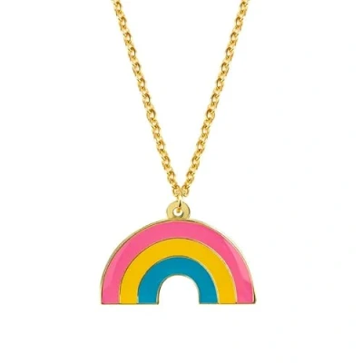 Afbeelding van Regenboog Pansexual Transgender Aseksueel Biseksueel Zon Set Lesbische Nonbinaire Polysexual Geslacht Vloeistof Ketting LGBT Gay Pride Gift Rainbow Sieraden Gift, Goud