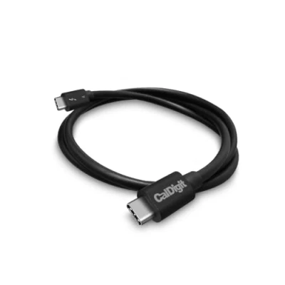 Afbeelding van CalDigit TB4 P08B 540 Thunderbolt kabel 0,8 m 40 Gbit/s Zwart