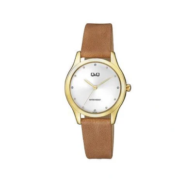 Afbeelding van Q&amp;Q by Citizen dames horloge 32 mm Goud