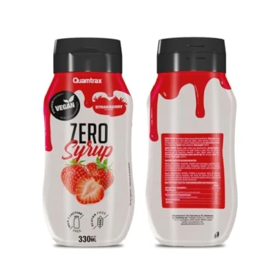 Afbeelding van Quamtrax Calorievrije siroop (330ml) Nul siropen Karamel