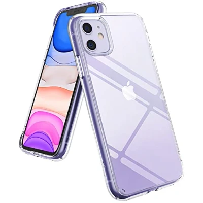 Afbeelding van Ringke Fusion Compatibel met iPhone 11 Case, Transparant Schokbestendig Bumper Hoesje Clear