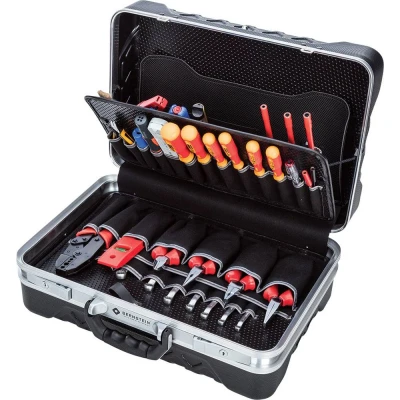 Afbeelding van Bernstein Tools for Electronics Gereedschapskoffer (met inhoud) 55 delig Elektricien (l x b h) 470 170 340 mm