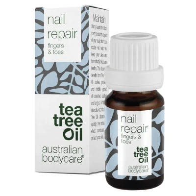 Afbeelding van Australian Bodycare Nail Repair 10 ml Nagelverzorging voor verkleurde, gescheurde of ruwe nagels Met Tea Tree Olie en vitamine E, die zorgen intensieve verzorging Kan ook gebruikt worden de van schimmelnagels &amp; kalknagels