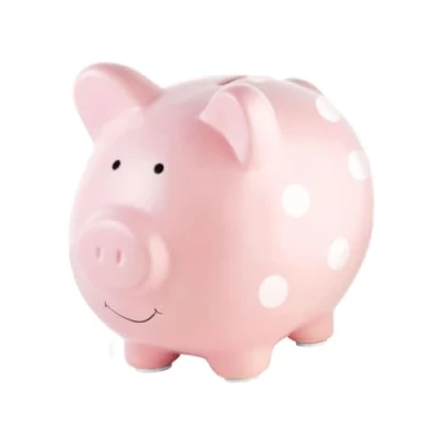 Afbeelding van Pearhead 40105 keramische spaarvarken, roze