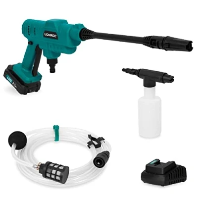 Afbeelding van VONROC Accu drukreiniger 20V Incl. Accessoires 2.0Ah en Snellader