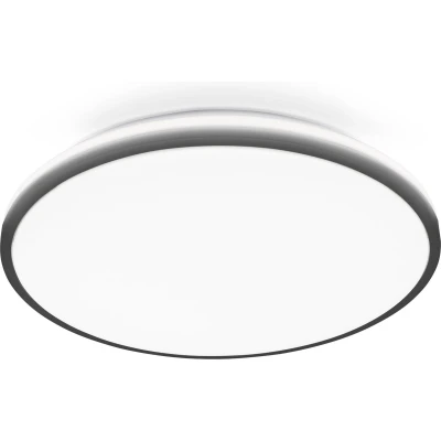 Afbeelding van B.K.Licht Plafondlamp met indirect licht zwart Ø38cm LED plafonniére 4.000K 3.000Lm 24W
