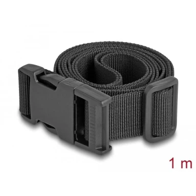 Afbeelding van Delock Gepäckgurt verstellbar 1,5 m schwarz HQ products