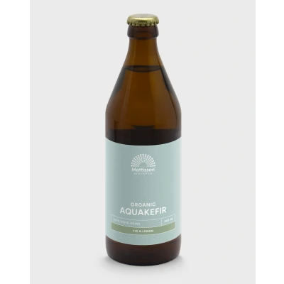 Afbeelding van 3x Mattisson Aquakefir Figs&amp;Lemon Bio 500 ml