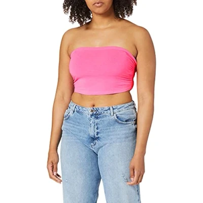 Afbeelding van Urban Classics Top, Dames, Maat: Medium, Neonpink