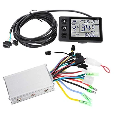 Afbeelding van MAGT Elektrische Motor Borstelloze Controller, 36V 48V Scooter Controller Aluminium Sinus Fiets Waterdicht Lcd Display Paneel (UnitCount : 2#36V 48V)
