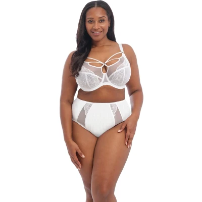Afbeelding van Elomi Brianna Underwire Plunge Bra Wit F 90 Dames
