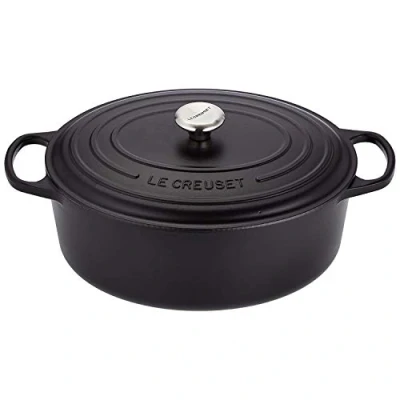 Afbeelding van Braadpan Le Creuset Signature Ovaal Mat Zwart 35 cm