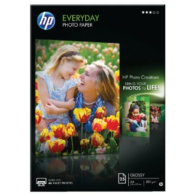 Afbeelding van Inkjetpapier HP Q5451A A4 matglans 200gr 25vel