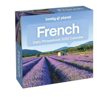 Afbeelding van Lonely Planet: French Phrasebook 2025 Day To Calendar