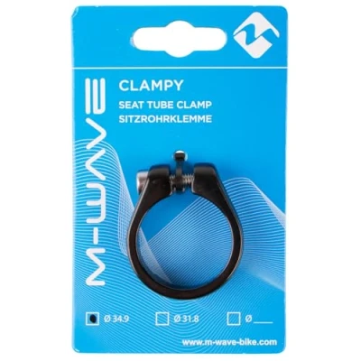 Afbeelding van M wave zadelpenklem met inbusbout 34.9 zwart 250960 blister
