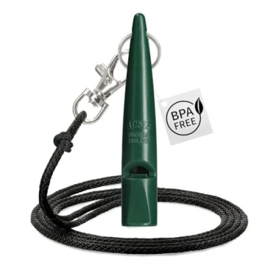 Afbeelding van ACME Hondenfluitje nr. 211,5 + GRATIS fluitband Het origineel uit Engeland luid en breed (Forest Green)