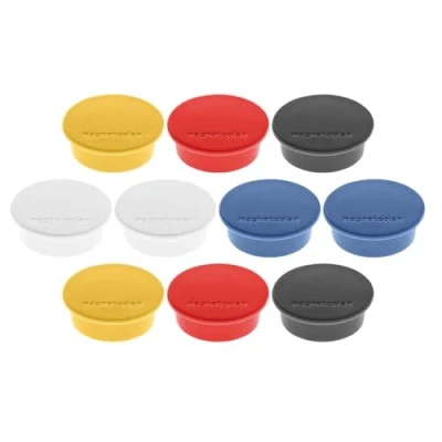 Afbeelding van Magnetoplan Magnete Discofix Color, 10 Stk.