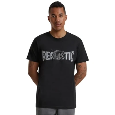 Afbeelding van Mister Tee Realistic Tshirt print, Heren, Maat: Small, Black