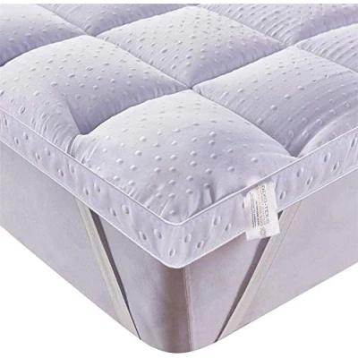 Afbeelding van Bedecor 3D microvezel matrastopper,antislip,extra zacht 100 x 200 cm,perfect voor divanbedden of waterbedden