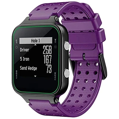 Afbeelding van Shieranlee siliconen horlogeband compatibel met Garmin Approach S20 Strap/Approach S5 /Approach S6 /Forerunner 220 230 235 630 620 735 horlogebands,