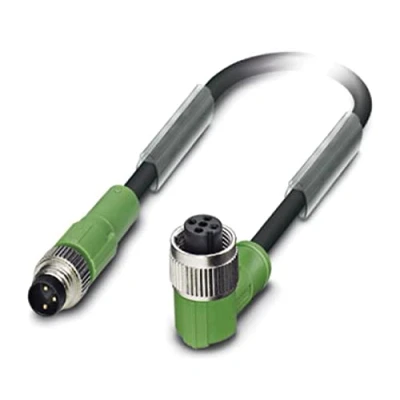 Afbeelding van Phoenix Contact 1682362 Sensor/actuator connector, geassembleerd M12 Aantal polen: 3 Stekker, recht, Bus, haaks 1.50 m 1 stuk(s)