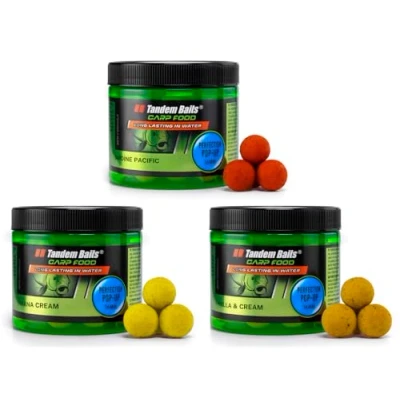 Afbeelding van Tandem Baits Karpervoer, visvoer, pop up boilies, zig, Rig Chod Rig, hakaas, Carp Food Perfection, set van 3, 16 mm, 70 g, Flavour Mix 1