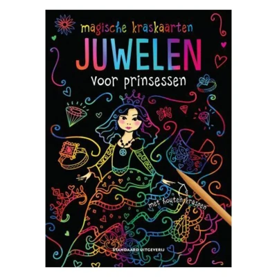 Afbeelding van Uitgeverij wpg kraskaarten juwelen voor prinsessen