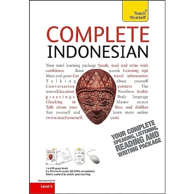 Afbeelding van 9781444102338 Complete Indonesian Beginner To Intermediate Course