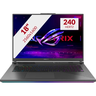 Afbeelding van ASUS ROG Strix G18 G814PP S9018W 18 /Ryzen 9 8940HX/32GB/1TB SSD/RTX 5070/W11 (Q1 2025)