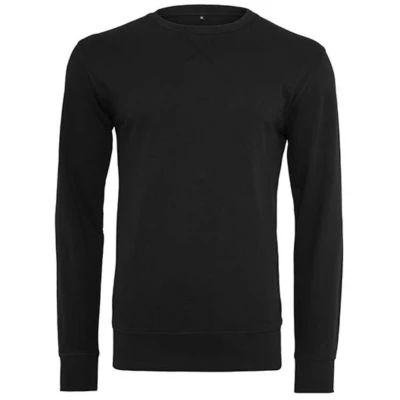 Afbeelding van Lichtgewicht crew Sweatshirt Black maat L