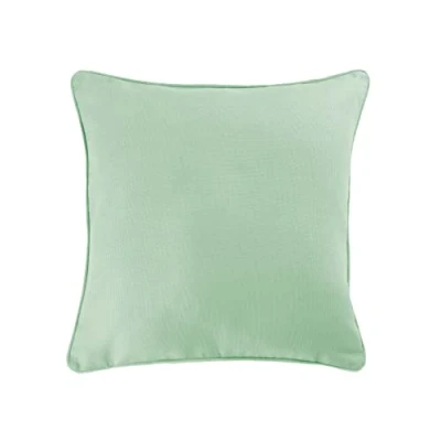 Afbeelding van douceur d&#039;intérieur, Kussensloop, 40 x cm, salie, katoen, effen kleur, Panama