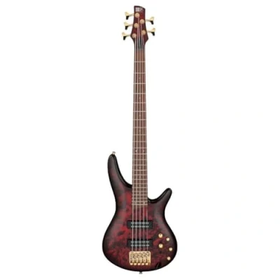 Afbeelding van Ibanez SR305EDX Soundgear Wine Red Frozen Matte 5 snarige elektrische basgitaar