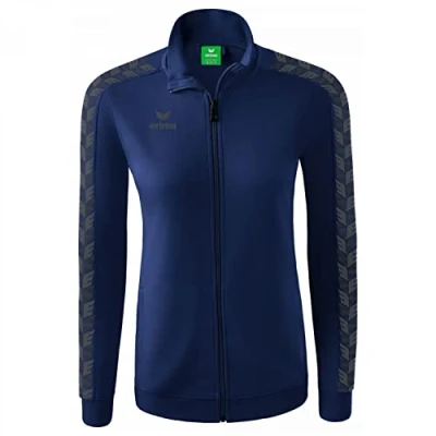 Afbeelding van Erima Essential Team Tracktop jack dames new navy/slate grey