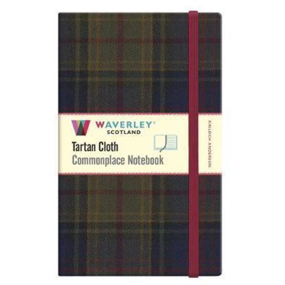 Afbeelding van Kinloch Anderson: Waverley Scotland Genuine Tartan Cloth Commonplace Notebook