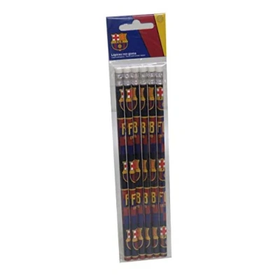 Afbeelding van FC Barcelona Potlood set 6 stuks