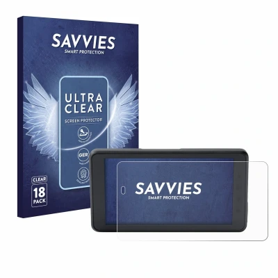 Afbeelding van Savvies Screenprotector voor BMW ConnectedRide Navigator Folie Beschermfolie transparant (18 Stuks)