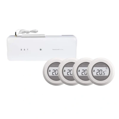 Afbeelding van Honeywell Home Vloerverwarming Pakket HCC100 + 4x Round Modulation