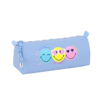 Afbeelding van Alleshouder Smiley Joyful Multicolour Licht Blauw 21 x 8 7 cm