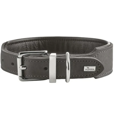 Afbeelding van Halsband Malta kleur steengrijs, maat 60
