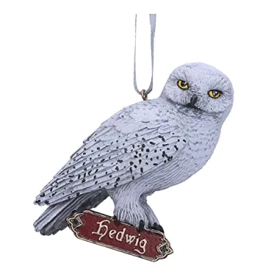 Afbeelding van Nemesis Now Harry Potter Hedwig&#039;s Rest hangornament 9 cm