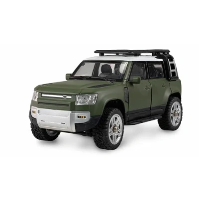 Afbeelding van Amewi 22663 D110X24 Metal Scale RC Crawler, op afstand bestuurbare auto, 4WD 1:24 RTR groen