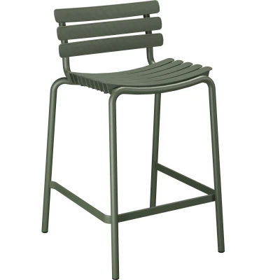 Afbeelding van Houe ReClips Counter Barkruk H66 Olive Green