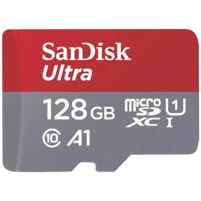 Afbeelding van SanDisk Ultra 128 GB MicroSDXC Geheugenkaart