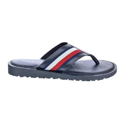 Afbeelding van Tommy Hilfiger CORE TOE POST Teensandalen, Heren, Maat: 40, Black Leer en textiel