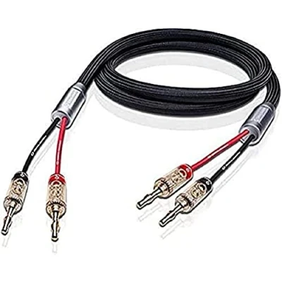 Afbeelding van OEHLBACH Fusion Two B afgeschermde high end luidsprekerkabelset met banana connector, Made in Germany 2 x 3 m