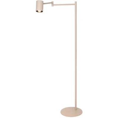 Afbeelding van Vloerlamp Picchio Crème Zwenkarm LED 5.4 Watt incl. Touchdimmer