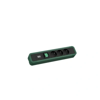 Afbeelding van Bachmann, Stekkerdoos, BACH contactdoosstrip (3 x, CEE 7/5, 7/3, 2 m)